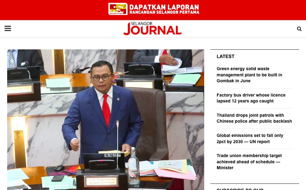 Selangor Journal Selangor To Contribute Up To 1 5 Gw Renewable Energy Selangor Journal Selangor To Contribute Up To 1 5 Gw Renewable Energy