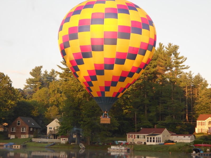 Hot Air Balloon New Hampshire Golden Moments
