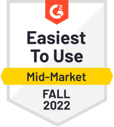 G2 easiest to use 2022