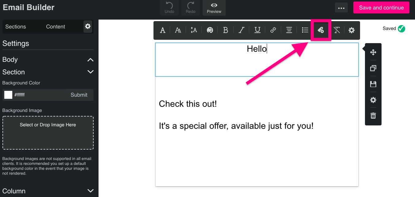 sendlane_email_builder_email_marketing_personalization