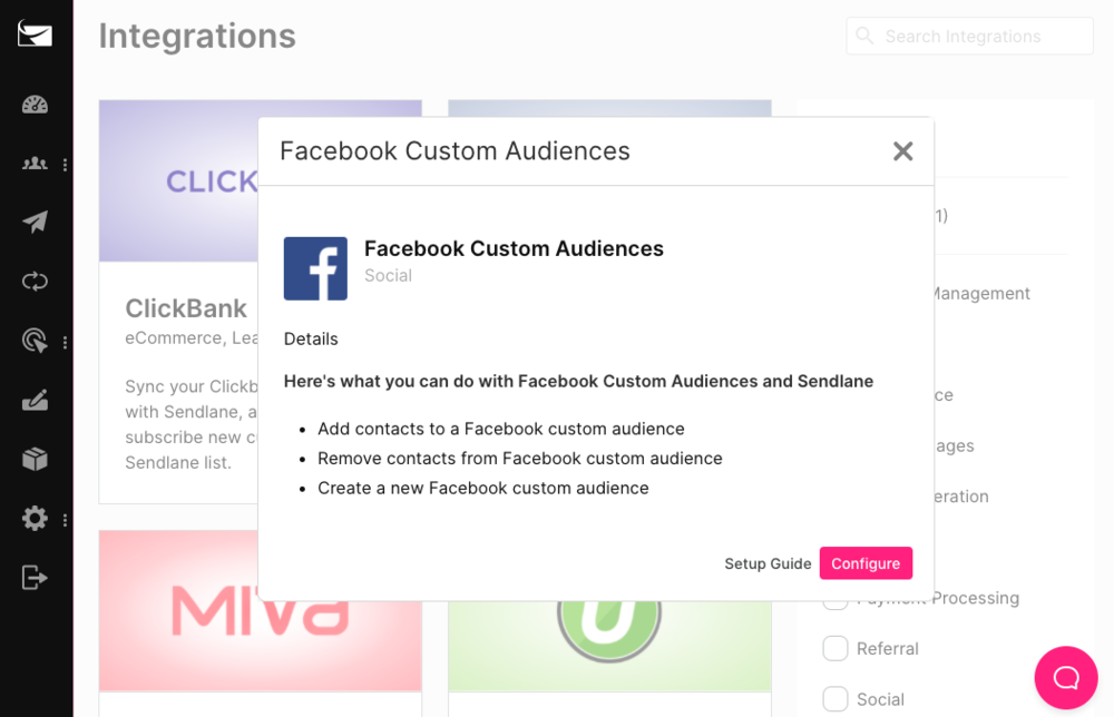 sendlane_facebook_audiences_retargeting