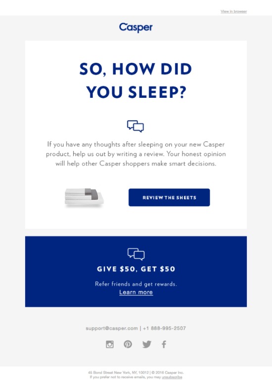 casper_product_review_email
