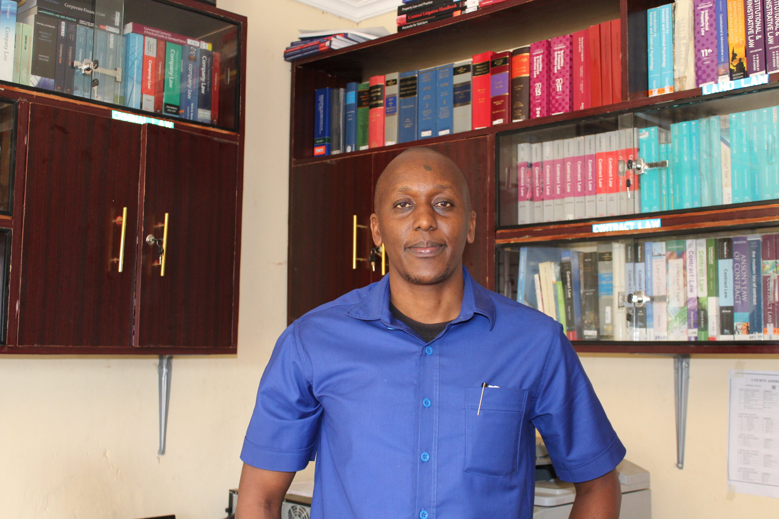 Graduates: Dickson Munene and Hamisi Mzari