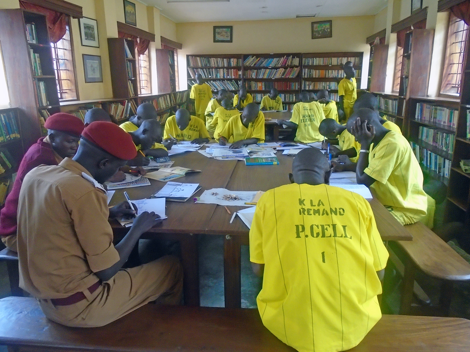 Law books fuel the defence