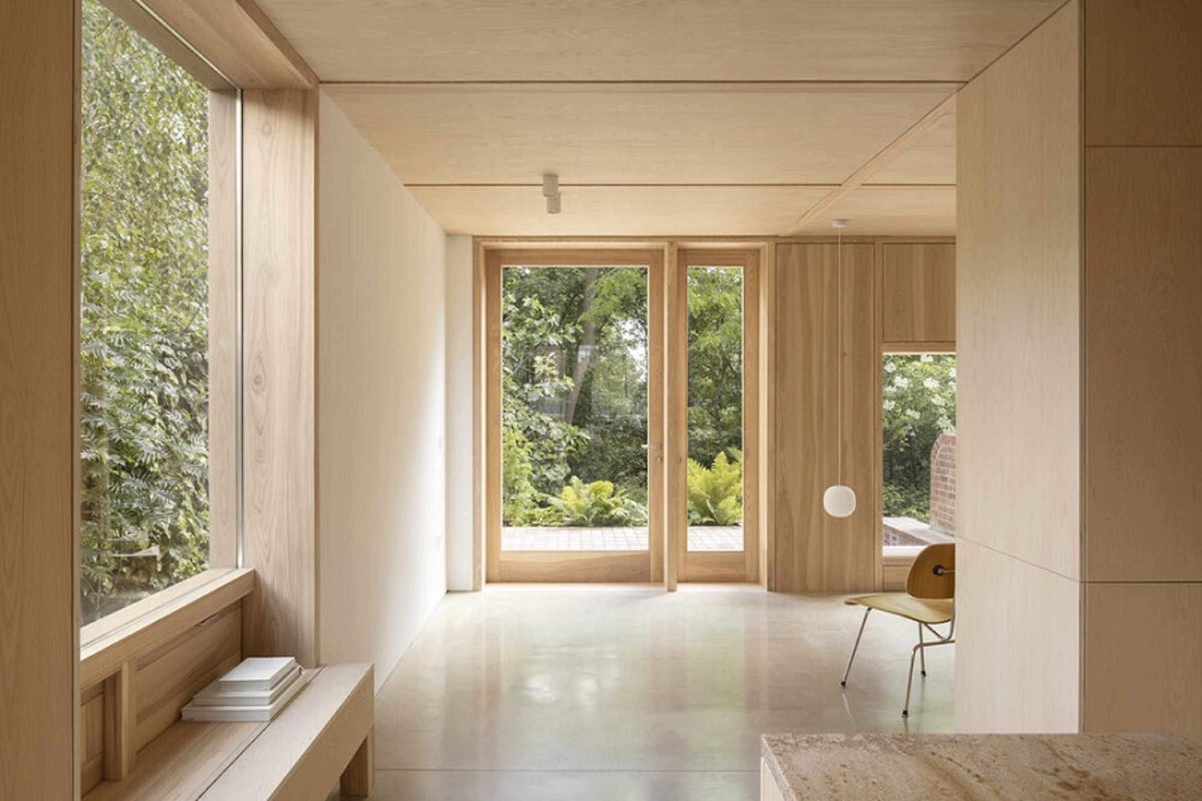 Five plywood inspired interiors
