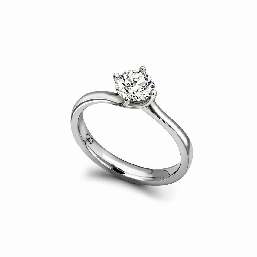 Anjuli Engagement Ring, a super flattering ring that suits all hand shapes.