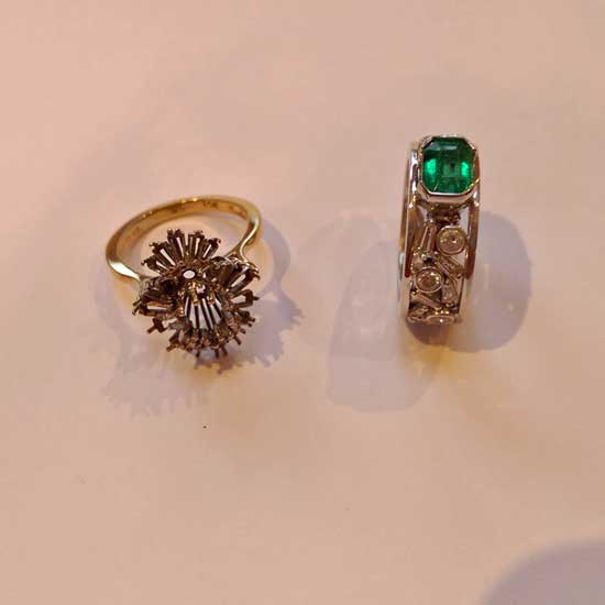 Before and after rings