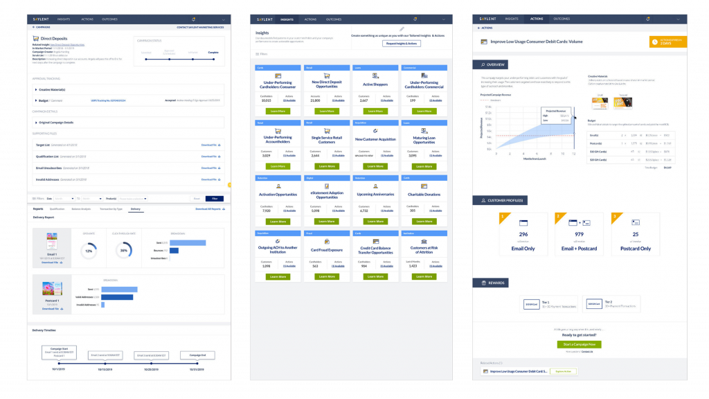 Saylent's Dashboard That Helps Users Improve Customer Engagement