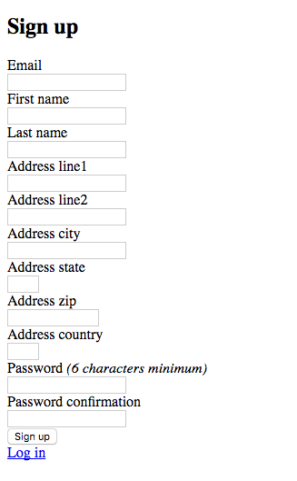 lob webhooks demo sign up