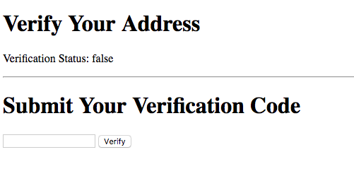 lob verify your address