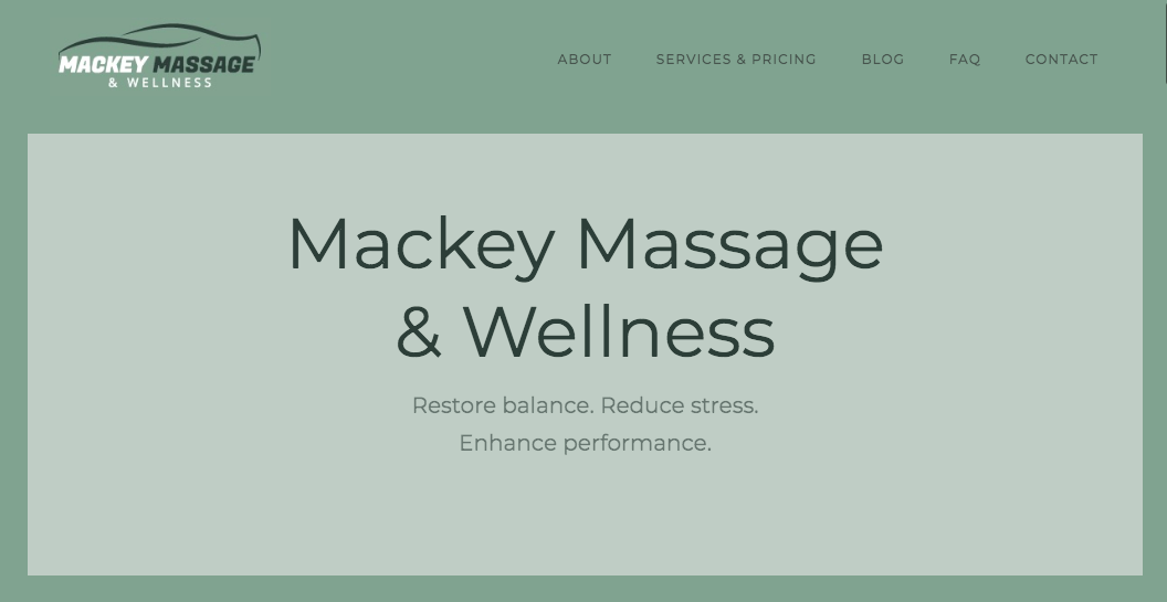 Mackey Massage and Wellness