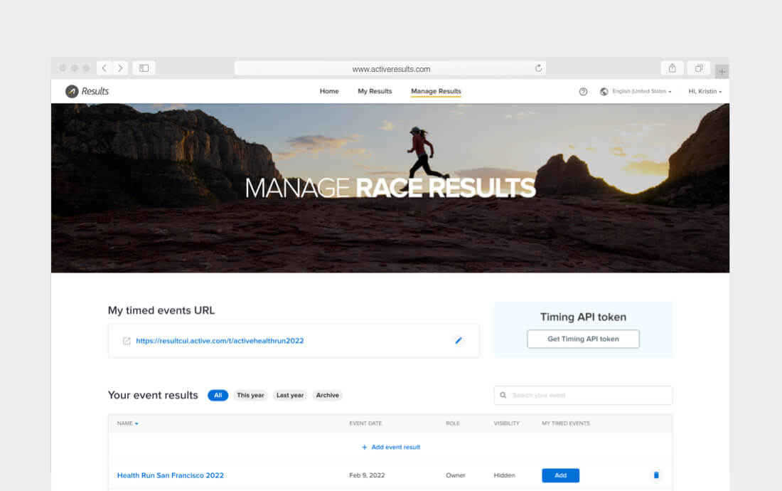 Features ACTIVEWorks Endurance
