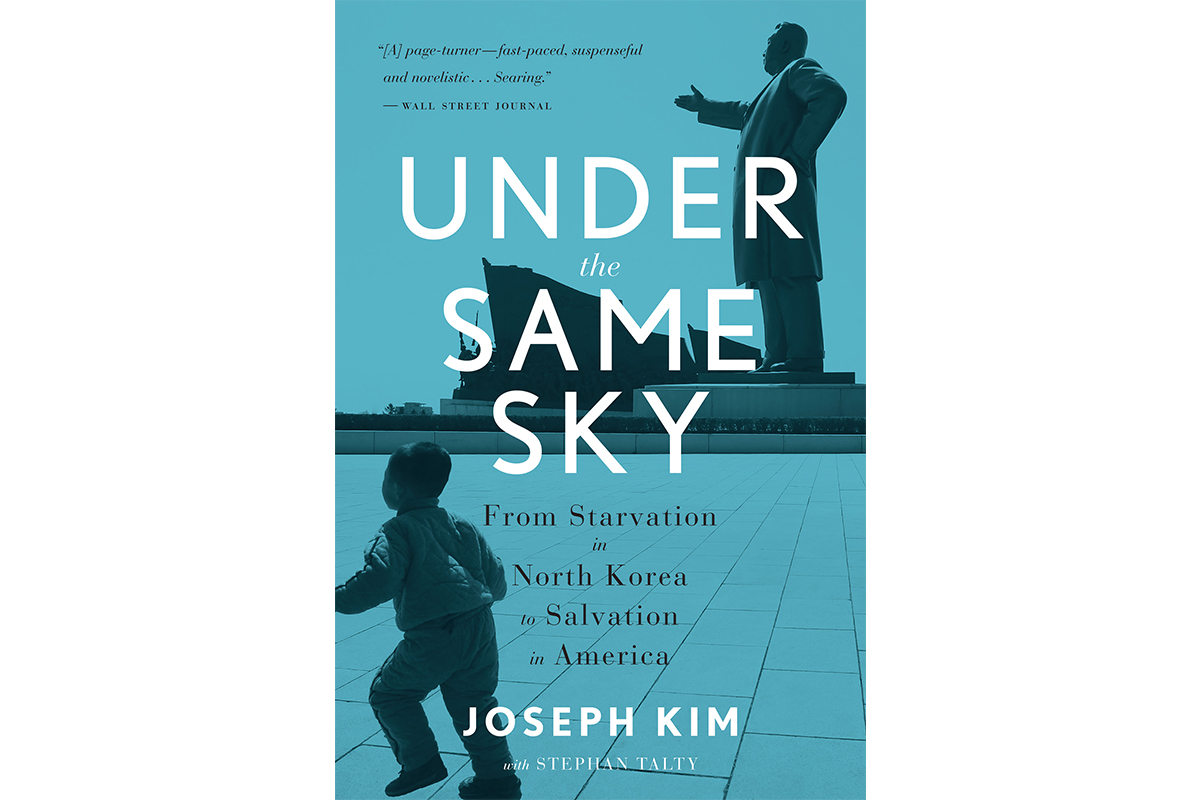 Book Cover of Under the Same Sky by North Korean Defector Joseph Kim with Stephan Talty