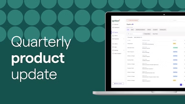 Quarterly product update: Unlock timely payments and end scope creep