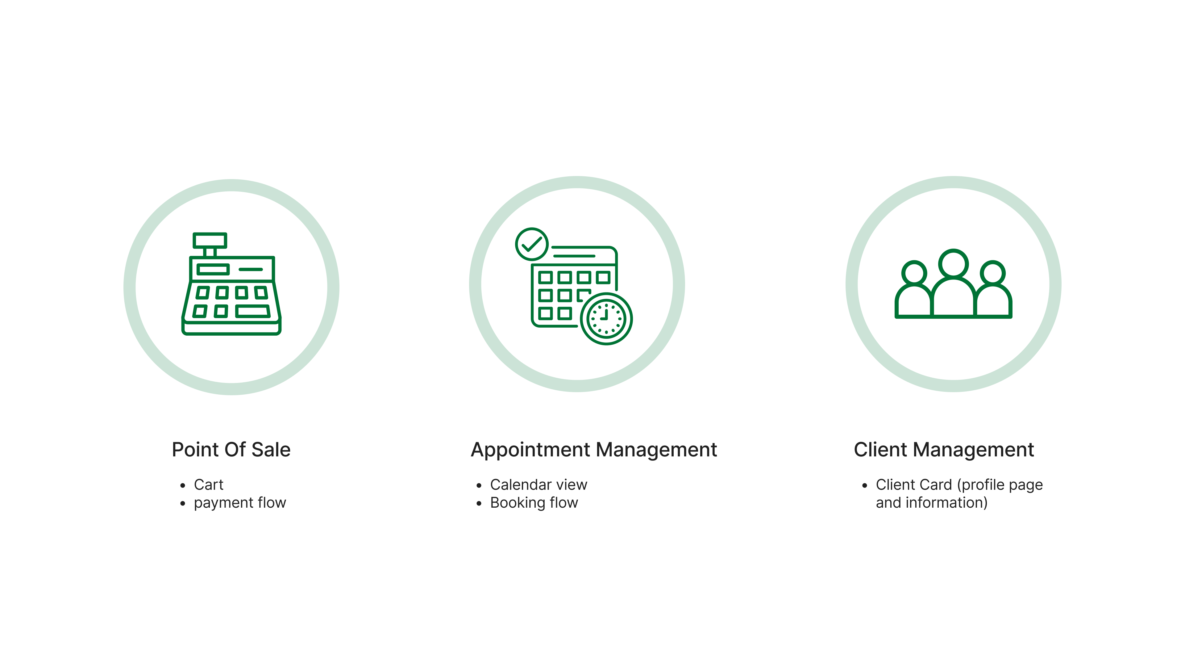 Desktop design with and without dates