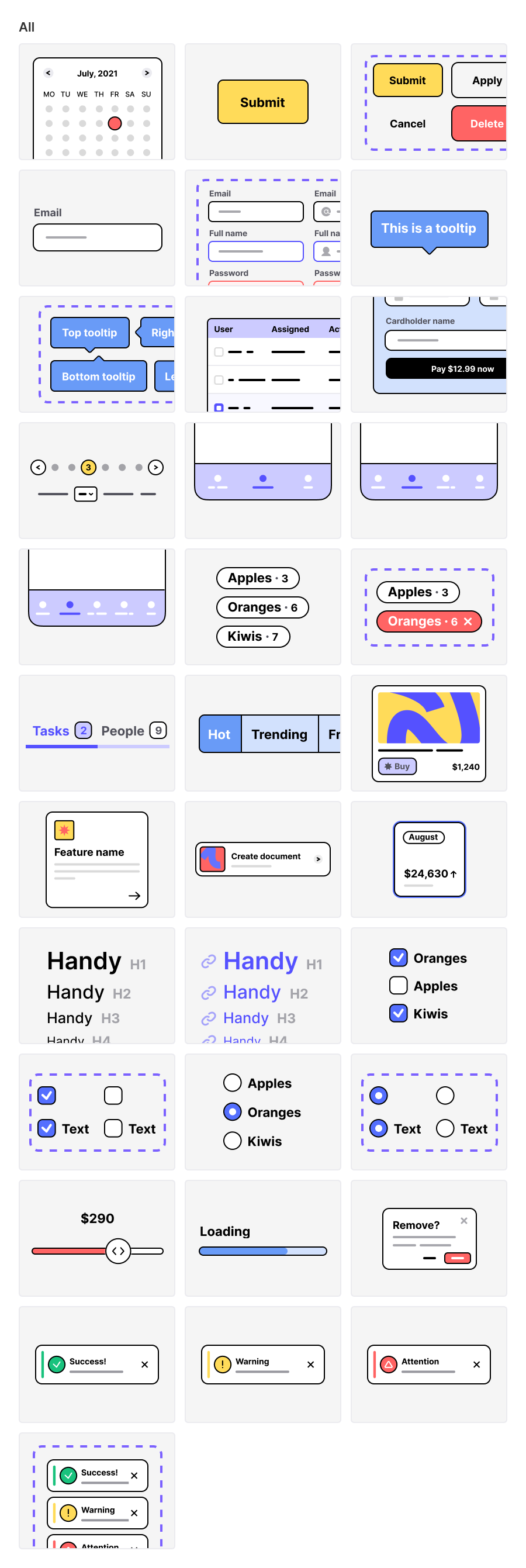 Handy Components A Plugin For Figma From ThePenTool Handy components a plugin for figma from thepentool