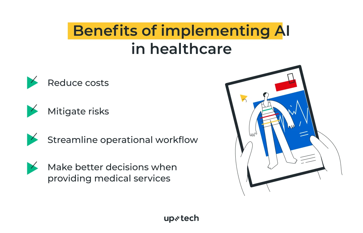 benefits of AI in healthcare