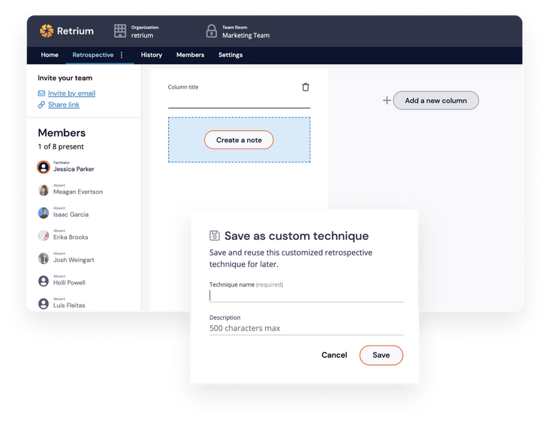 Custom Retrospectives