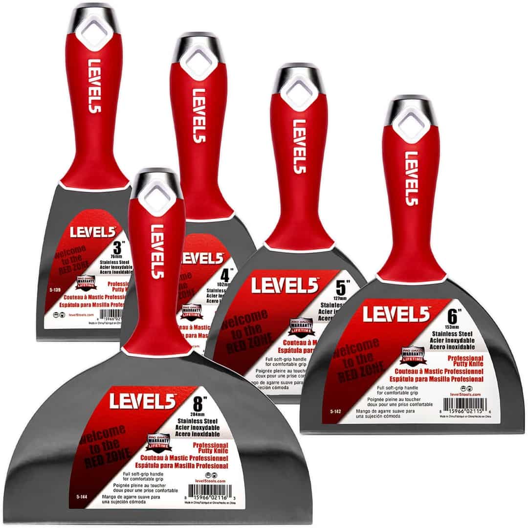 LEVEL5 Stainless Steel Welded Joint Knife Set 5450