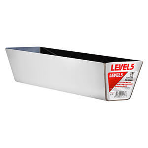 LEVEL5 16-Inch Stainless Steel Drywall Mud Pan | 5-336
