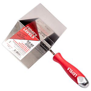 LEVEL5 6.5-Inch Inside Corner Trowel | Stainless Steel | 5-312