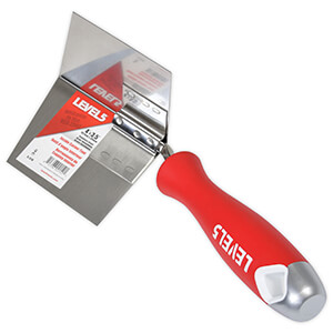 LEVEL5 4-Inch Inside Corner Trowel | Stainless Steel | 5-310