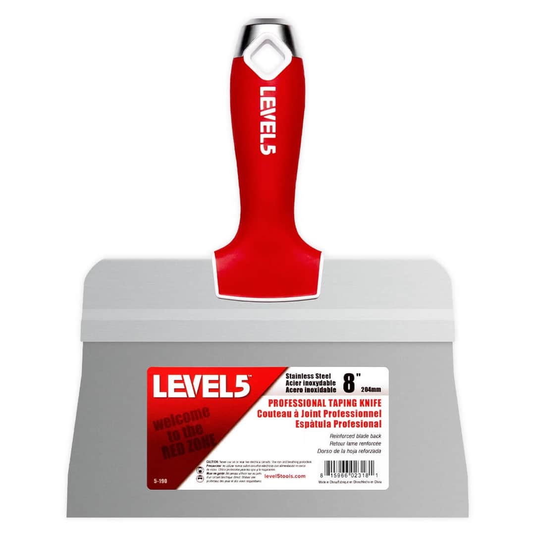 LEVEL5 16Inch Big Back Taping Knife Stainless Steel 5198