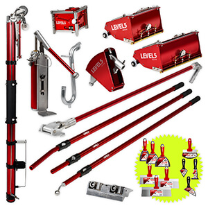 LEVEL5 Drywall Taping Set | 7/10-Inch MEGA Boxes | 4-610