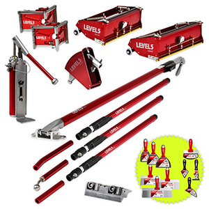 LEVEL5 Finishing Set | 10/12" Flat Boxes + Handles | 4-623