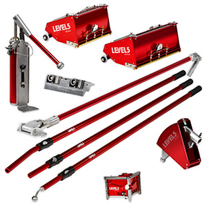 LEVEL5 Drywall Finishing Set | 7/10-Inch MEGA Boxes | 4-612
