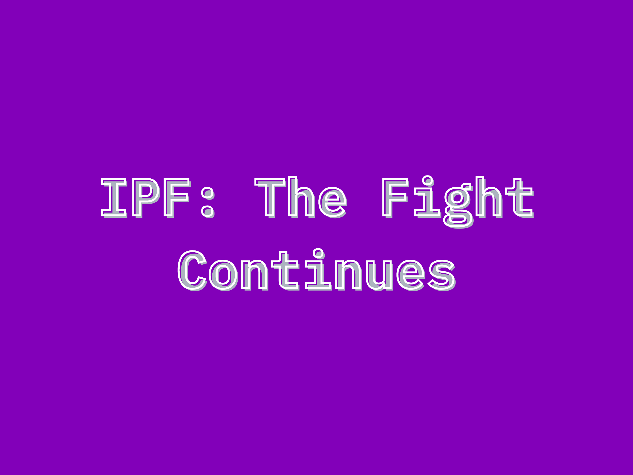 Rebecca Hobbs Watson: The Fight Continues - bre7pzi