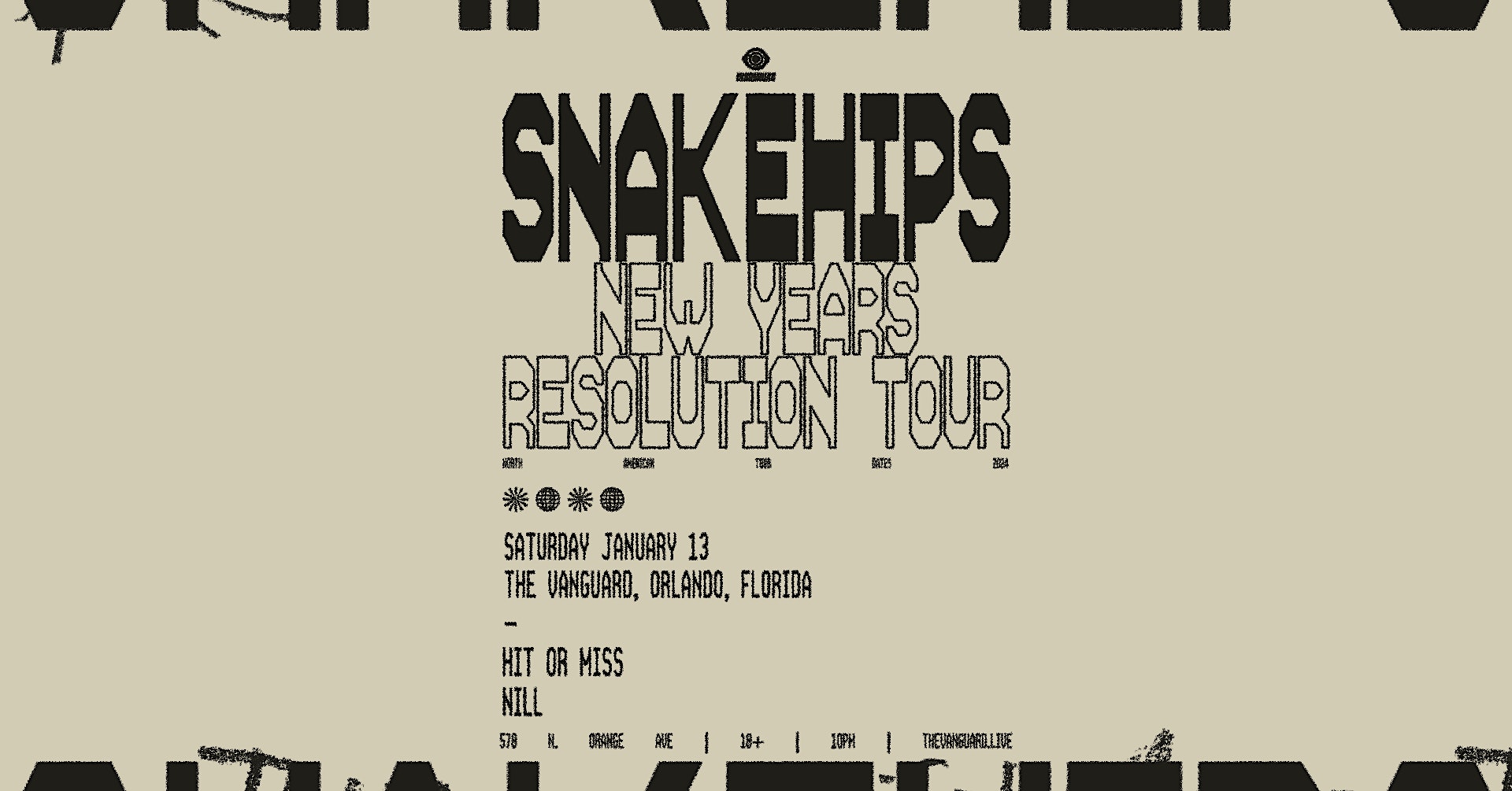 Snakehips Jan 13, 2024 The Vanguard