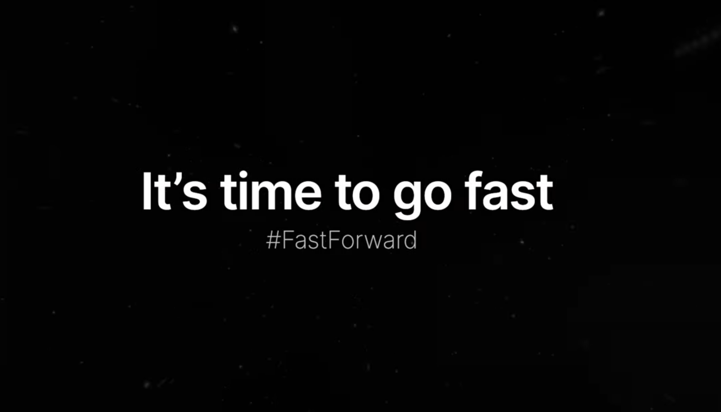 #FastForward - Fast Launch Event