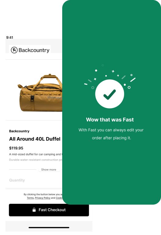 Product Page Checkout