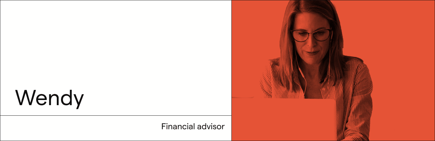 Wendy, a financial advisor using Impira's system to process files and support clients.