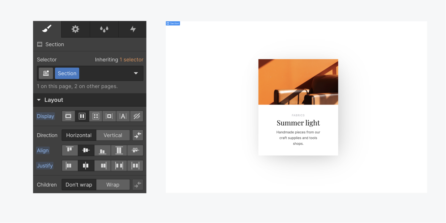 Center elements with flexbox | Webflow University Center Elements With Flexbox | Webflow University