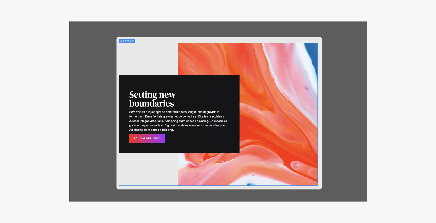 Container | Webflow University
