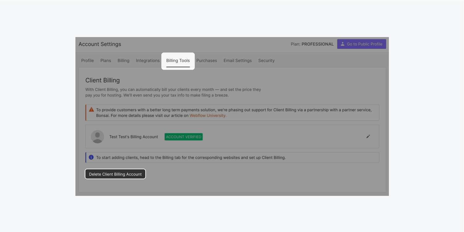 Transition off Client Billing | Webflow University