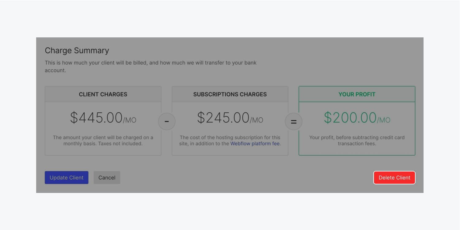 Transition off Client Billing | Webflow University
