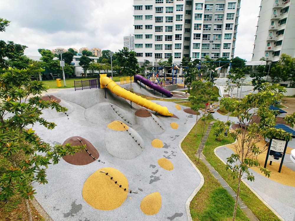 Toa Payoh Crest Playground A playground in the heartlands with lots