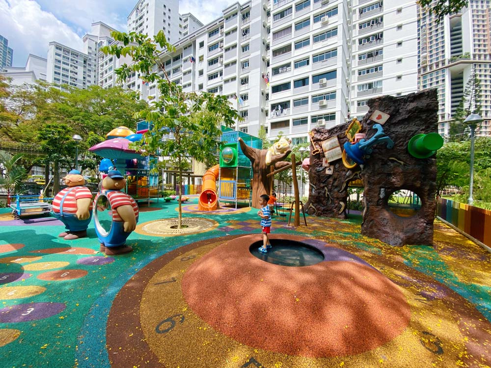 Wonderland Playground at Dawson Vista Step into a magical world in
