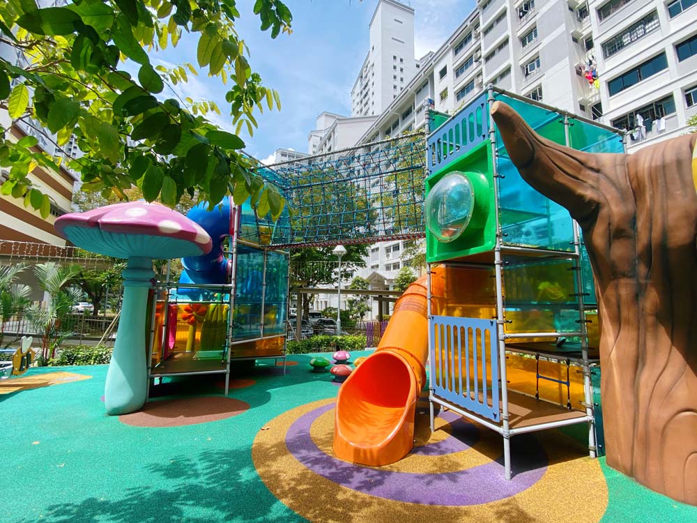 Wonderland Playground at Dawson Vista Step into a magical world in