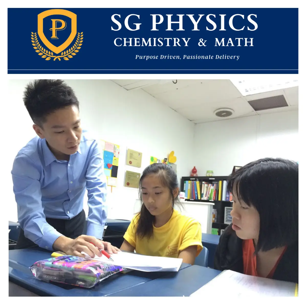 Maths tuition at SG Physics, Chemistry & Math