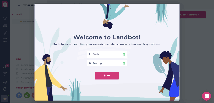 signup-con-landbot
