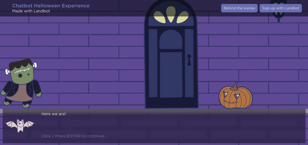 chatbot-halloween-experience