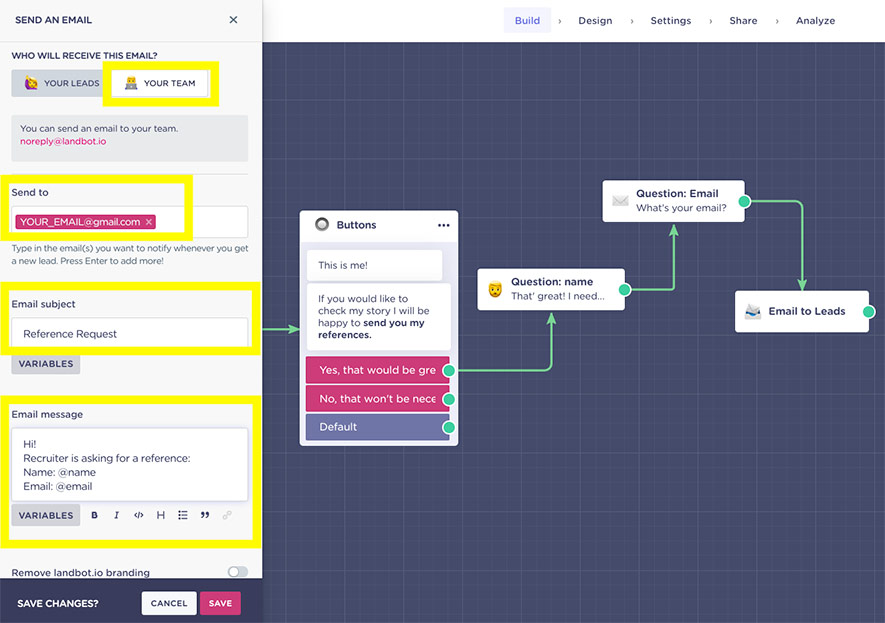 send-email-notification-from-chatbot