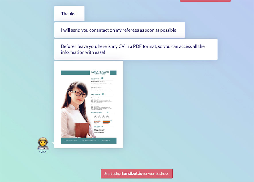 interactive-resume-bot