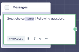personalize your quiz bot