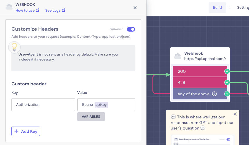 chatbot con gpt