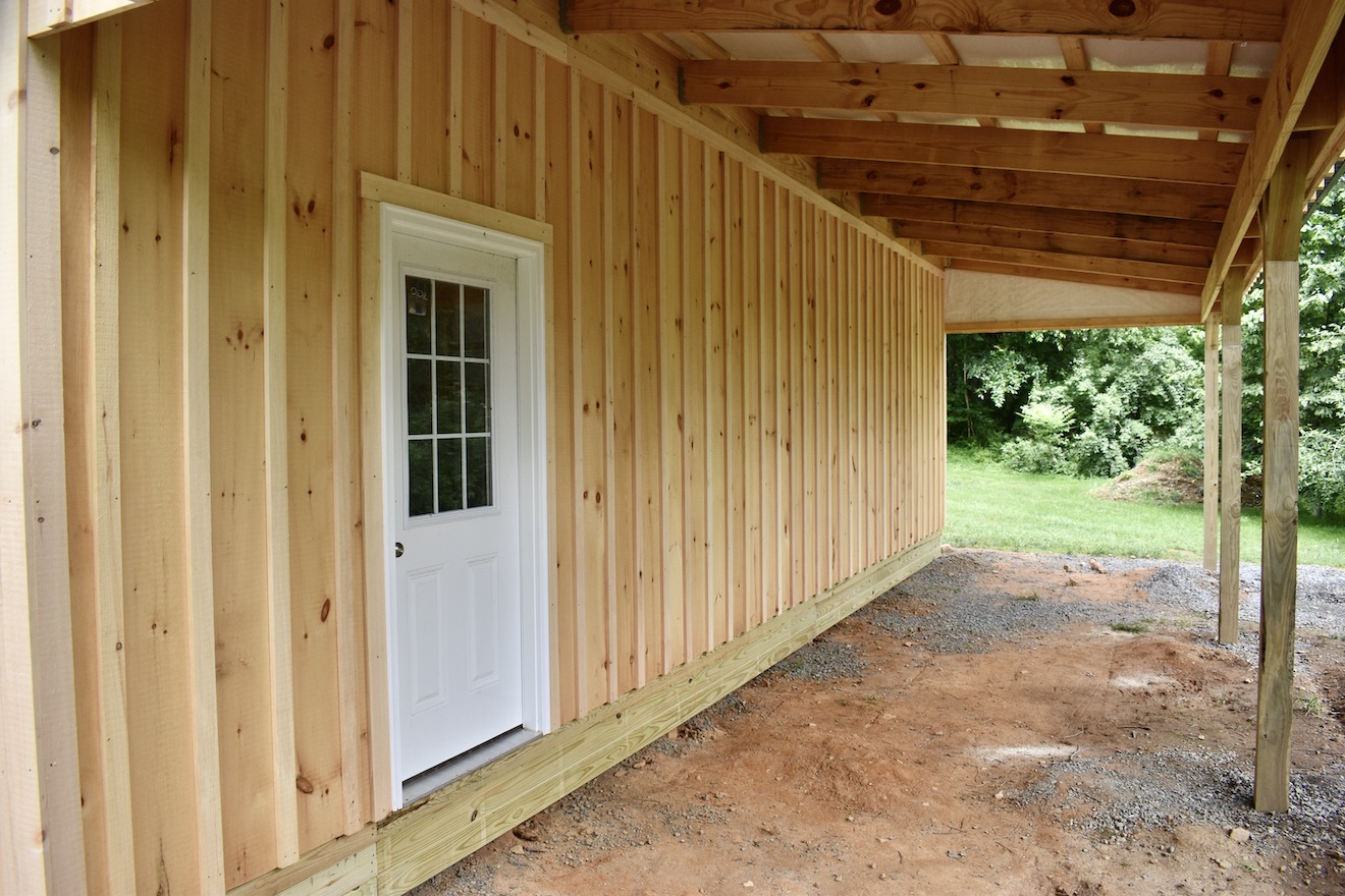 24x36x10 Board & Batten Garage in Purcellville, VA (RJS21137) Superior Buildings
